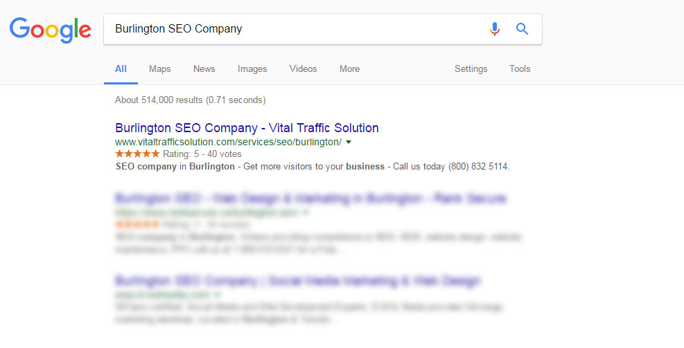 best SEO company in Burlington