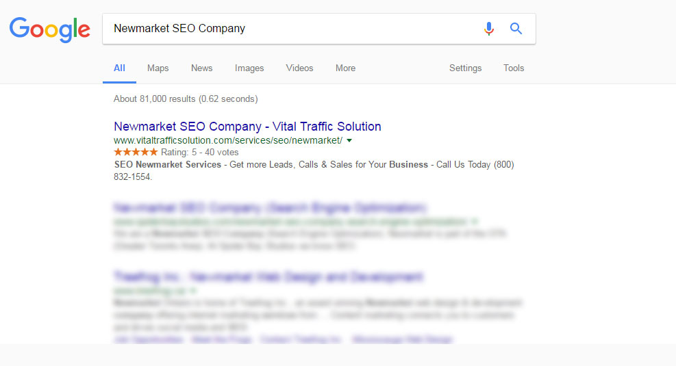 best SEO company in Newmarket
